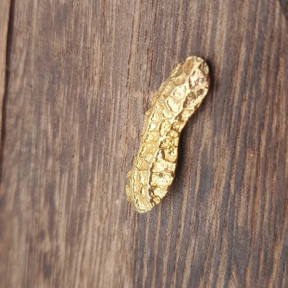 Peanut cabochon for jewelry making crafting findings - Picture 1 of 2